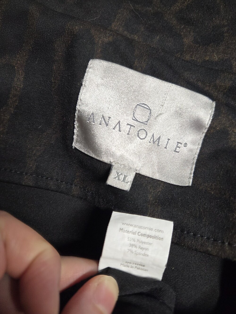ANATOMIE Cheetah Print Kenya Jacket Sz XL - Picture 3 of 3